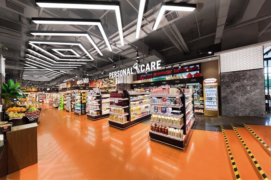 W-super Supermarket Design