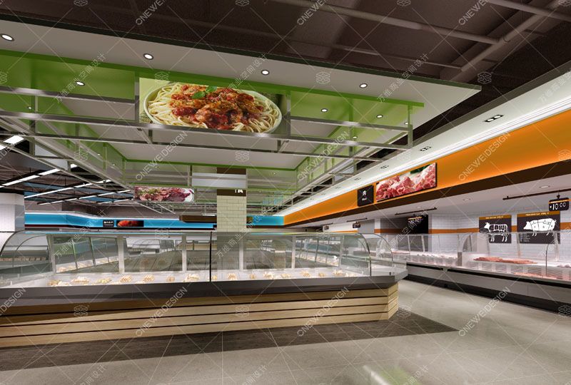 阳光湾畔精品超市设计_万维商业空间设计
