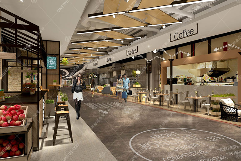 南益广场购物中心设计_万维商业空间设计