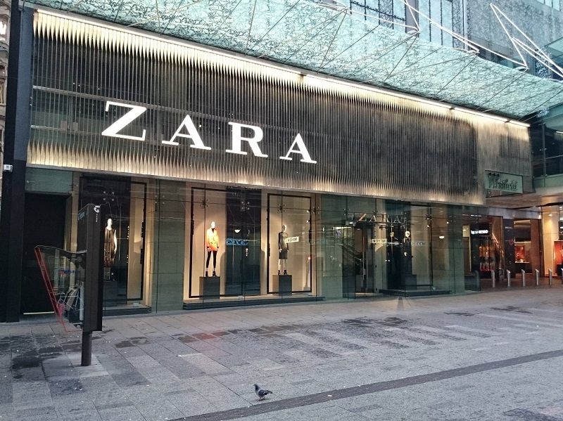 ZARA专卖店店面设计