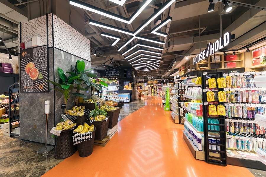 W-super Supermarket Design