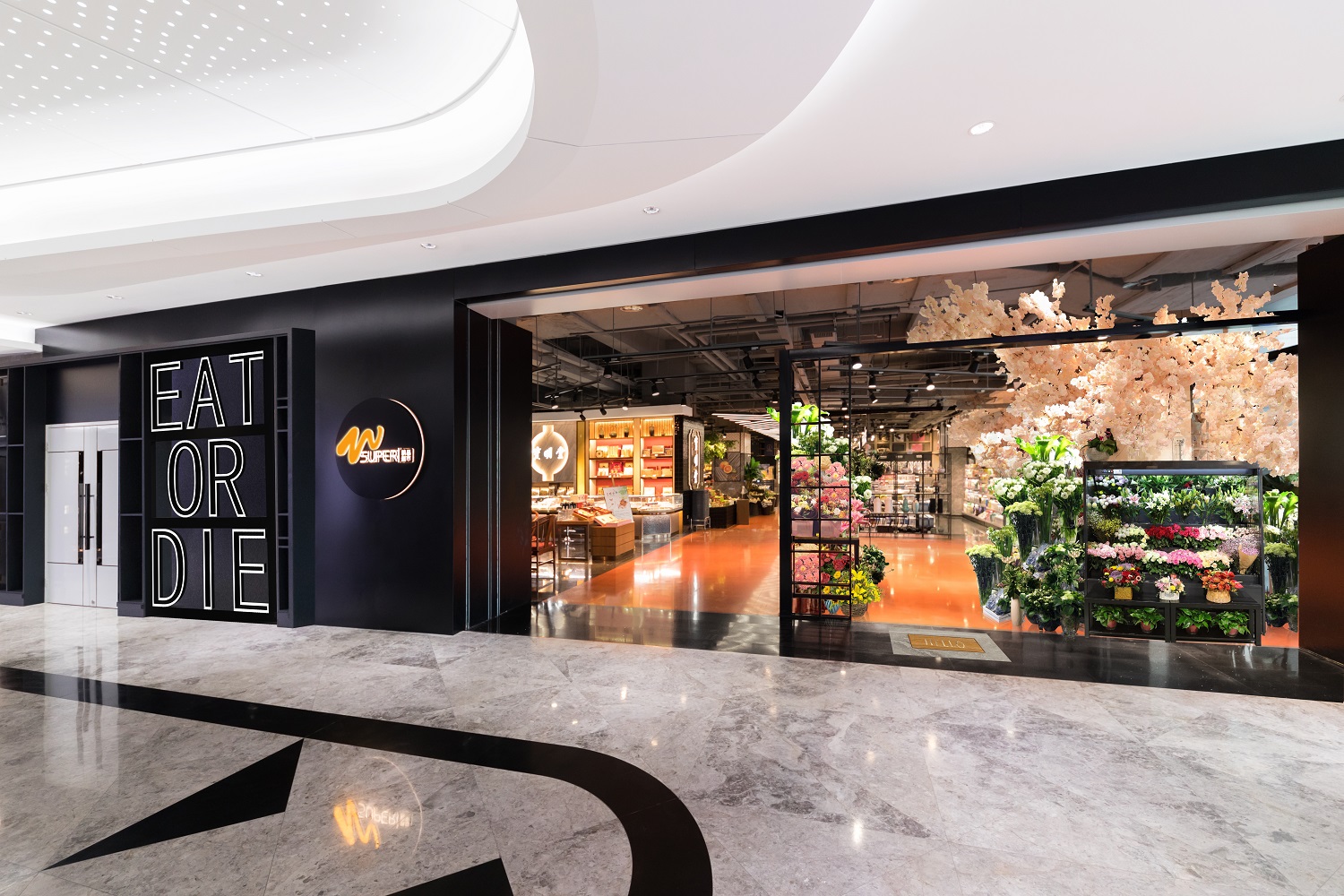 W-super Supermarket Design