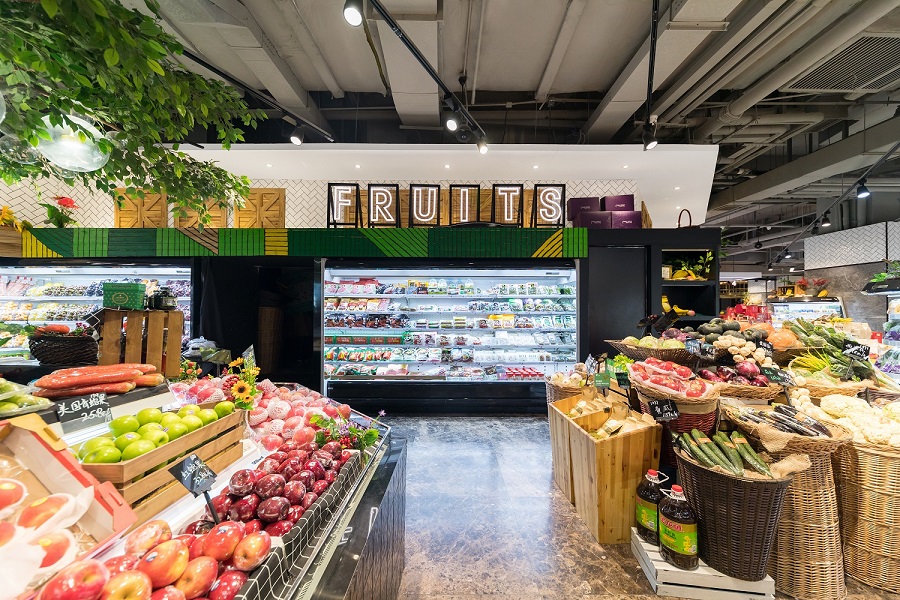 W-super Supermarket Design