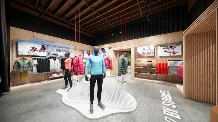 零售门店设计：TERREX零售门店