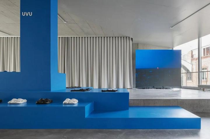 快闪店设计：UVU 柏林马拉松快闪店