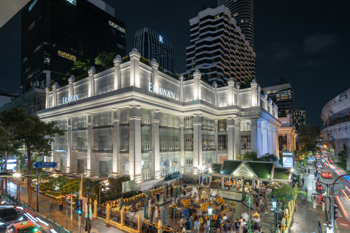 曼谷四面佛Erawan Bangkok百货改造