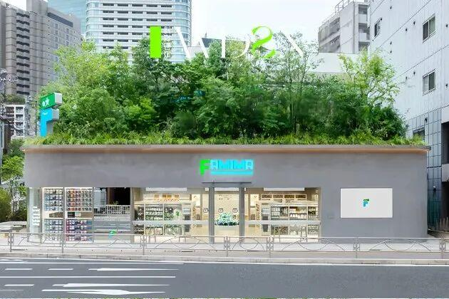 全家便利店设计： FAMIMA PARK AZABUDAI