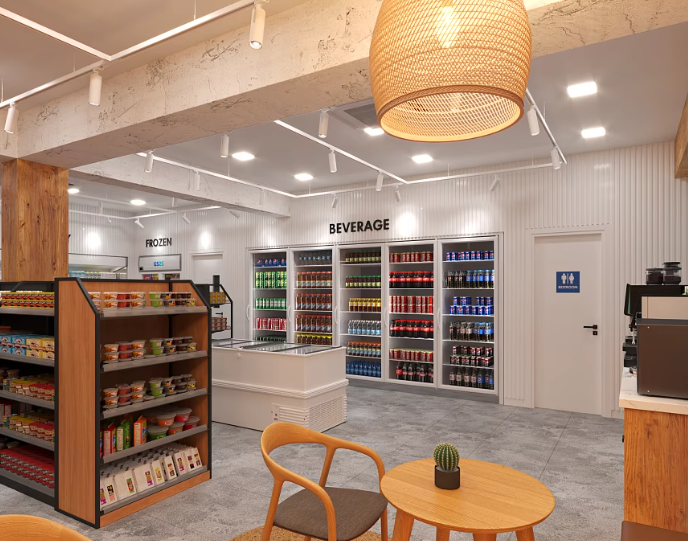 国外便利店设计案例
