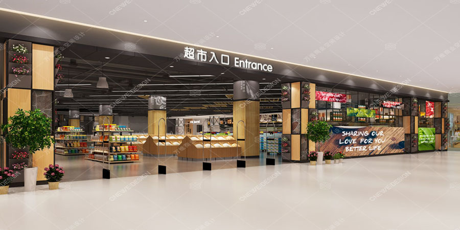 福隆城购物中心设计_万维商业空间设计