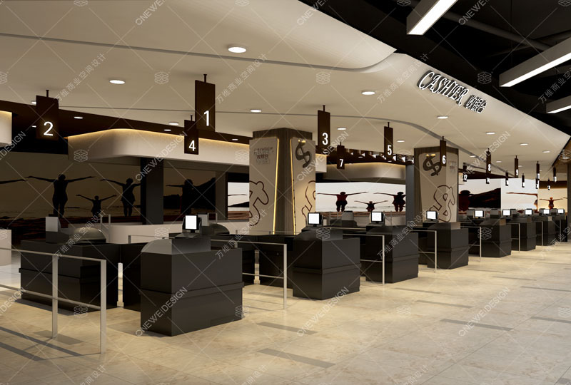 赛扬精品超市设计_万维商业空间设计