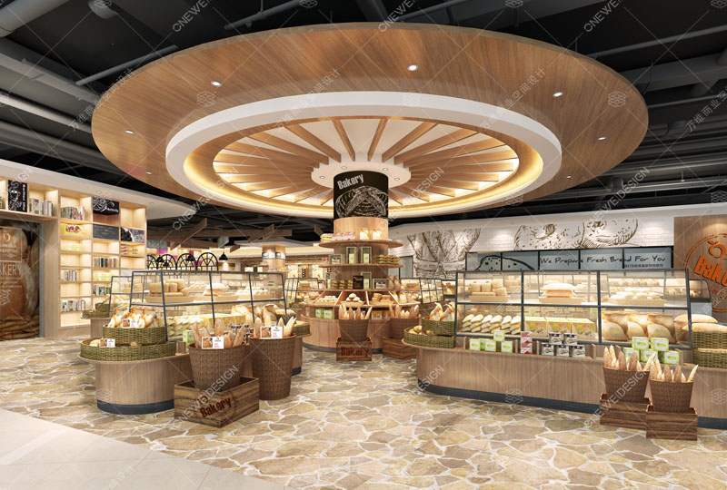 快乐真棒精品超市设计_万维商业空间设计