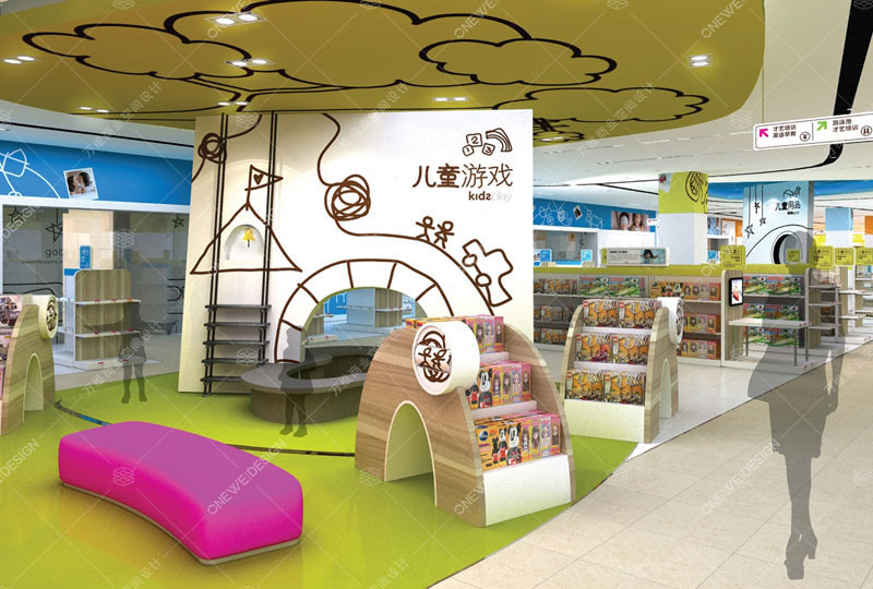 孩子王母婴店设计_万维设计