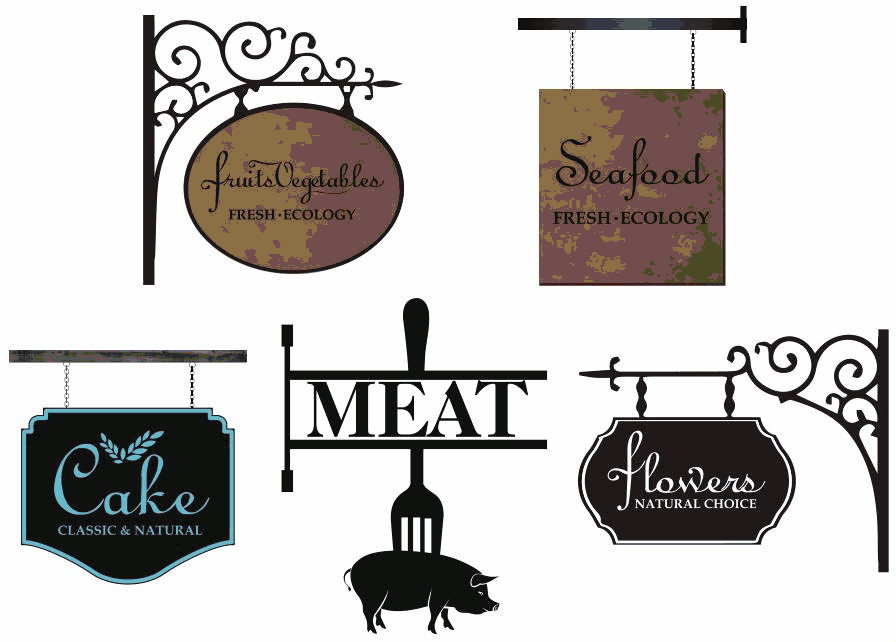 万维超市设计--盒马鲜生VI设计