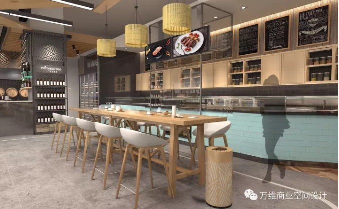 万维超市设计项目_Merryseason每时美季精品超市设计效果图