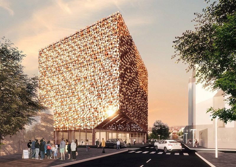 Blloku Cube金色大厦商业空间设计