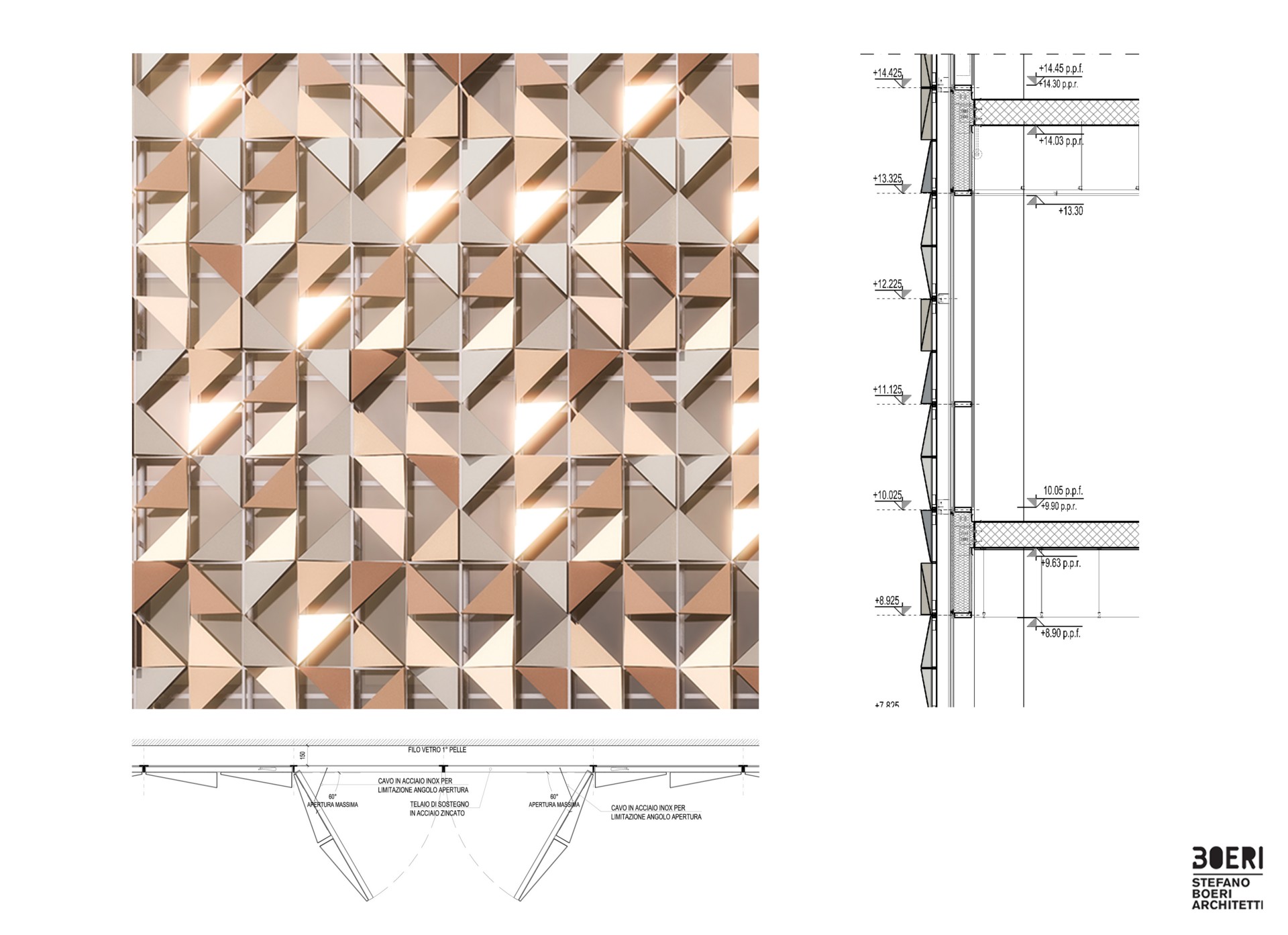 Blloku Cube金色大厦商业空间设计，外立面设计