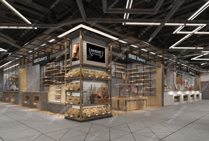 万维商业空间设计案例：盒马鲜生新零售