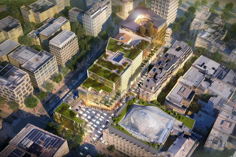 商业空间设计鉴赏hôteldespostes建筑设计