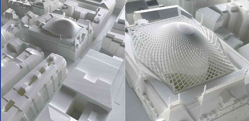 商业空间设计鉴赏hôteldespostes建筑设计