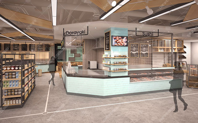 万维商业空间设计案例：每时美季精品超市