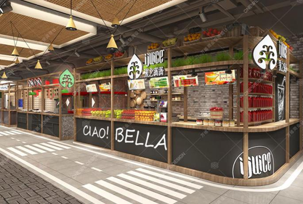 万维商业空间设计案例-导识设计