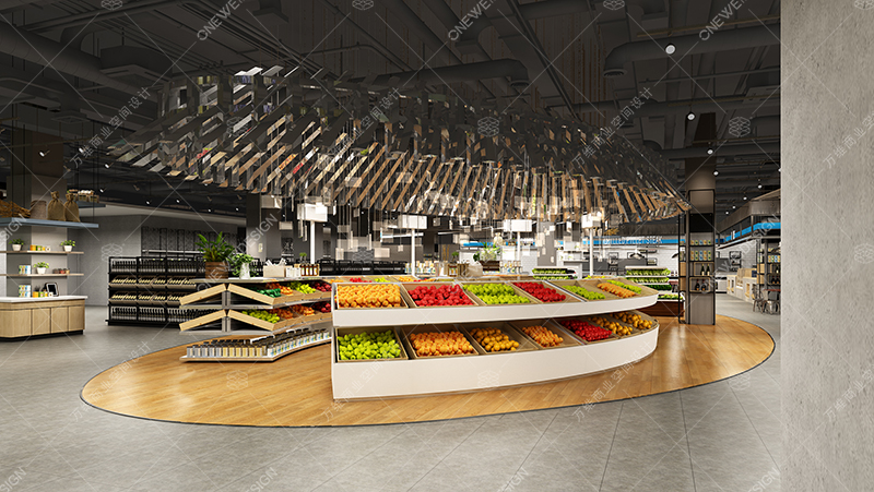 秦哲楠新零售设计作品-盒马鲜生