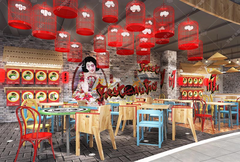 万维商业空间设计案例盒马鲜生