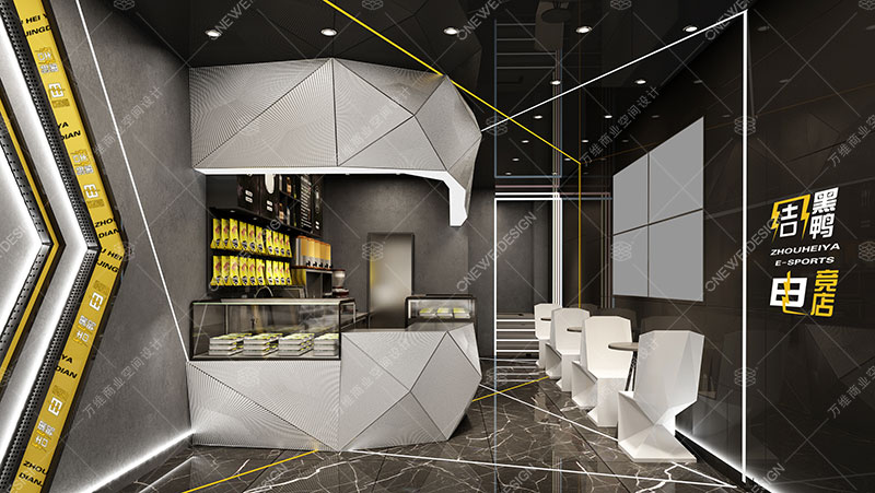 万维商业空间设计零售案例-周黑鸭