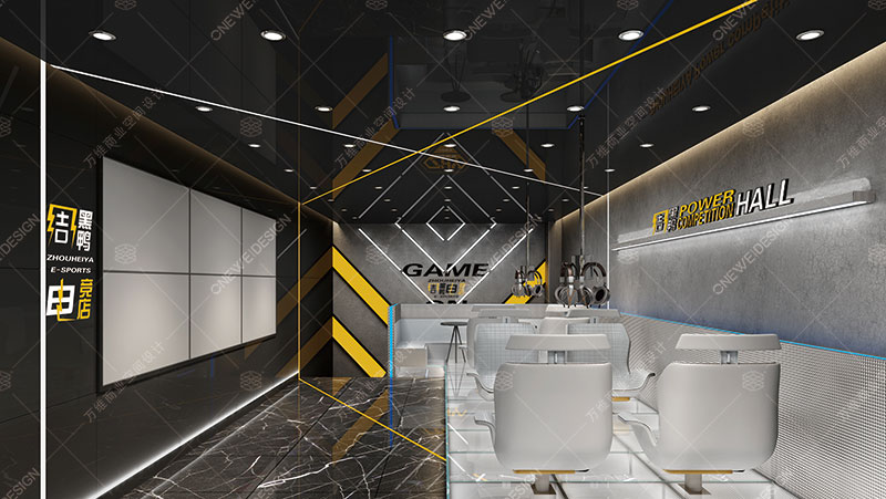 万维商业空间设计案例-周黑鸭