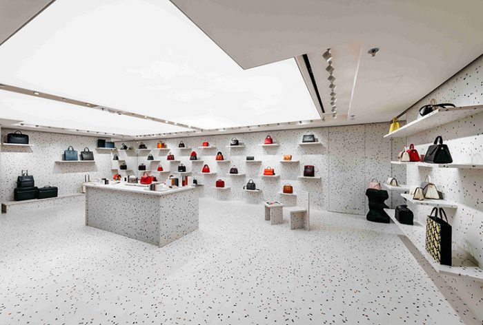 商业空间设计案例赏析： Valextra香港精品店