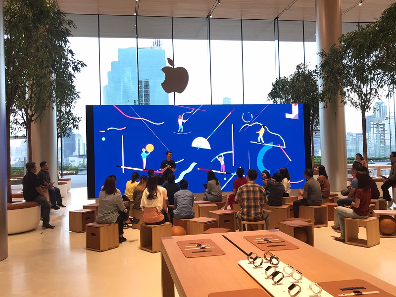 商业空间设计理念的转变：泰国第一家Apple旗舰店