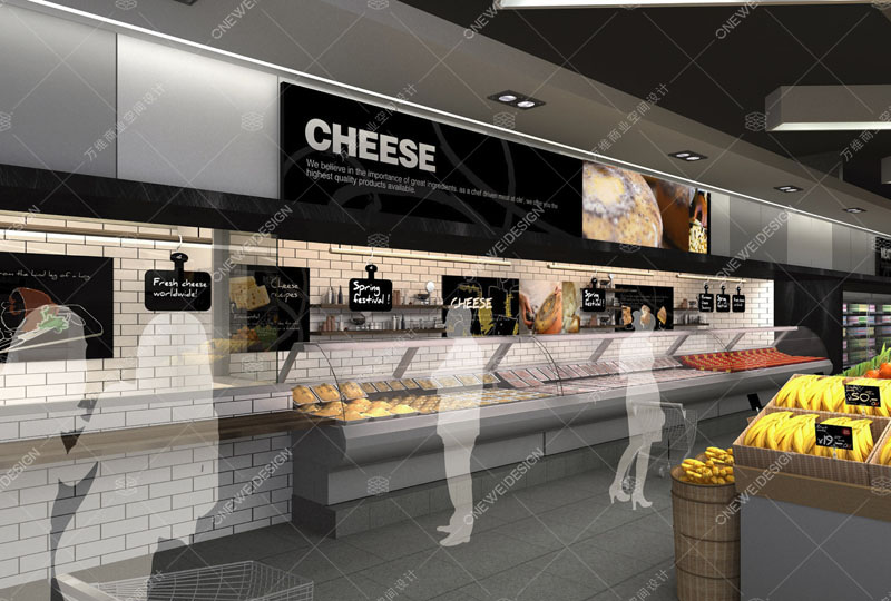 OLE精品超市熟食区设计