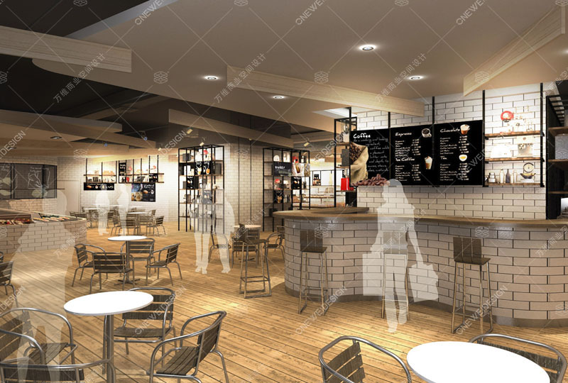 OLE精品超市餐食区设计