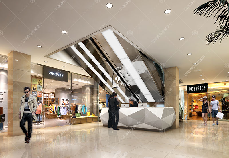 永乐风尚商场动线设计