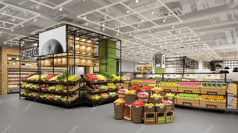 华润万家MART商超设计