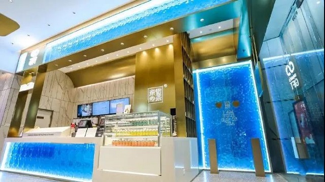 奶茶店设计|号称奈雪の茶最美“概念店”，这美如画的设计太惊艳啦！