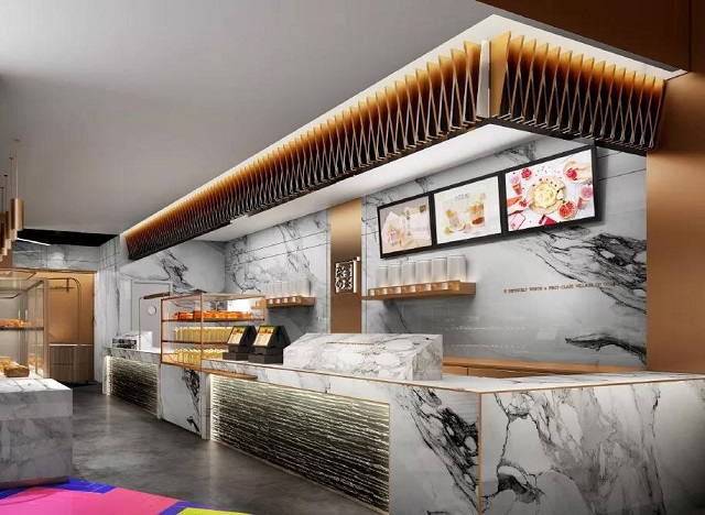 奶茶店设计|号称奈雪の茶最美“概念店”，这美如画的设计太惊艳啦！