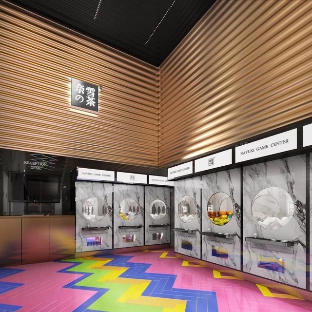 奶茶店设计|号称奈雪の茶最美“概念店”，这美如画的设计太惊艳啦！