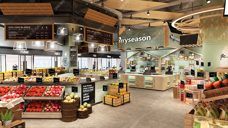 超市陈列设计