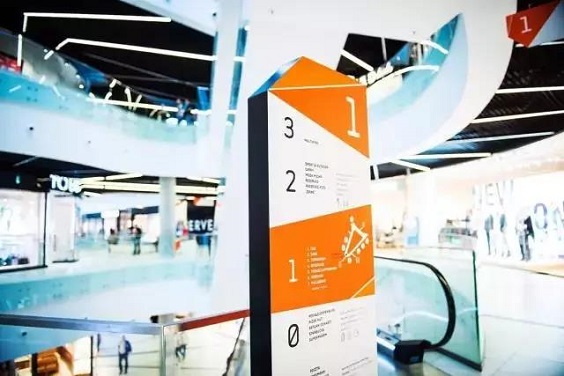 商场导识系统设计|这些商业导视系统引人入胜！