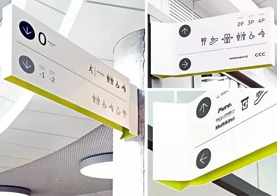 商场导识系统设计|这些商业导视系统引人入胜！