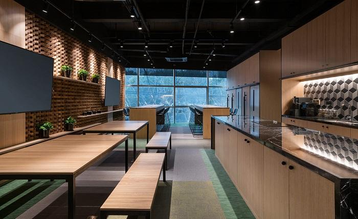 办公室装修中的木材运用