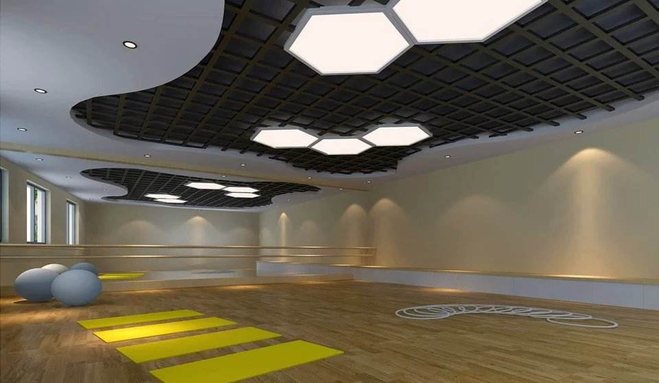 舞蹈教室装修设计效果图