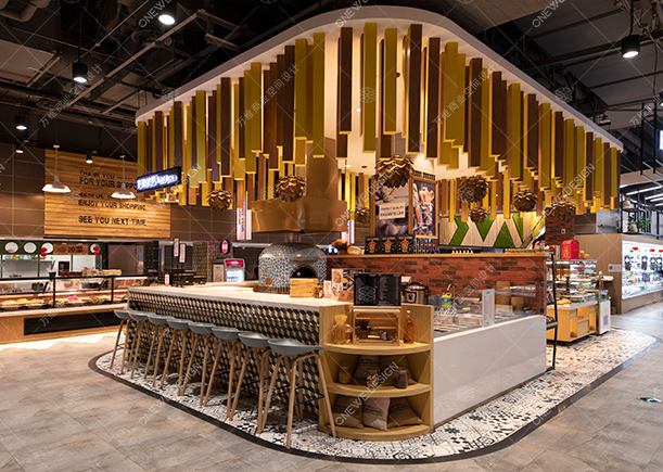 万维设计精品超市盒马鲜生项目现场图