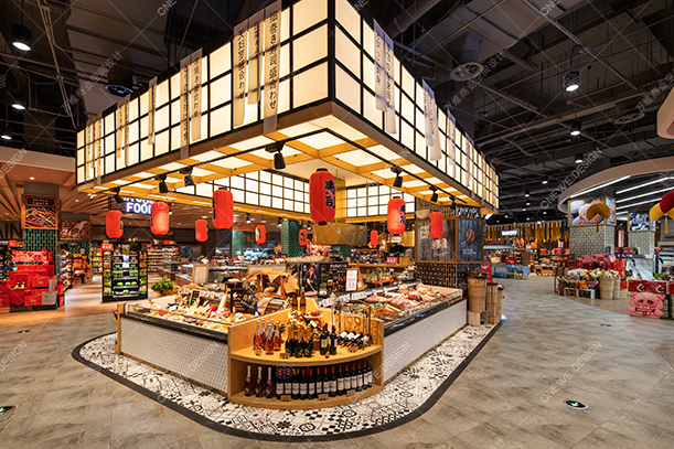 万维设计精品超市北国先天下ULIFE项目现场图