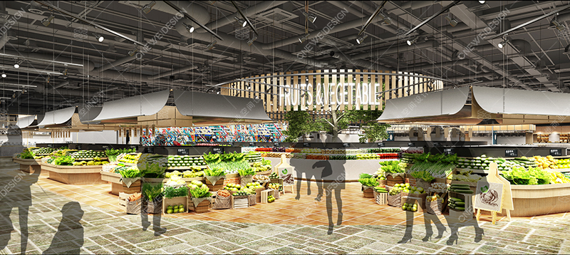 创新农贸市场风格设计
