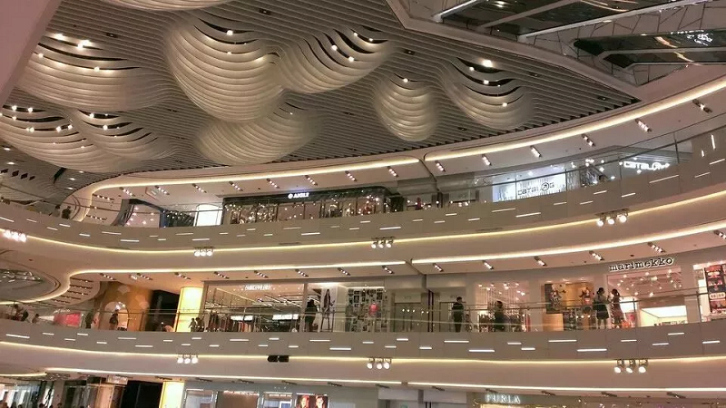  商场色彩设计，购物中心色彩设计