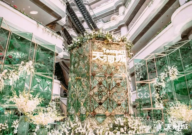 广州天河城的“春风十里”