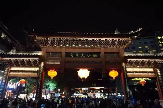 南京夫子庙街坊市集形态