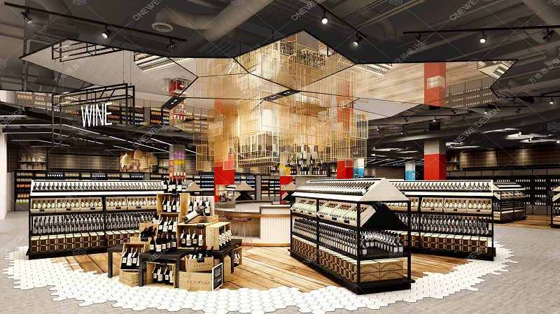 北国先天下ULIFE精品超市改造效果图